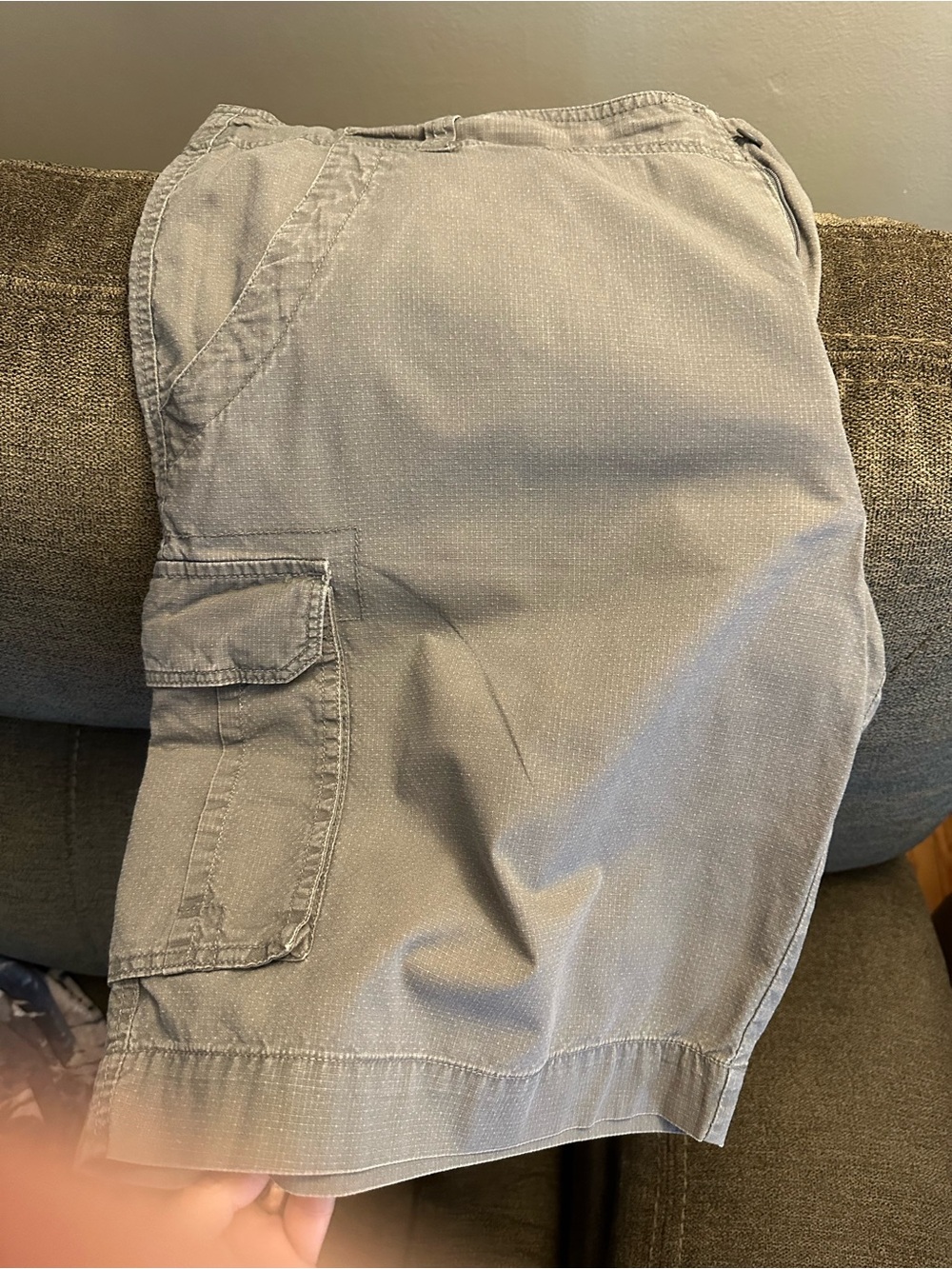 Men's Joe Marlin Cargo Shorts in Light Gray - Casual Utility Style